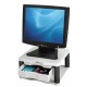 Fellowes 91713 soporte para monitor 53,3 cm (21'') Grafito, Platino Escritorio